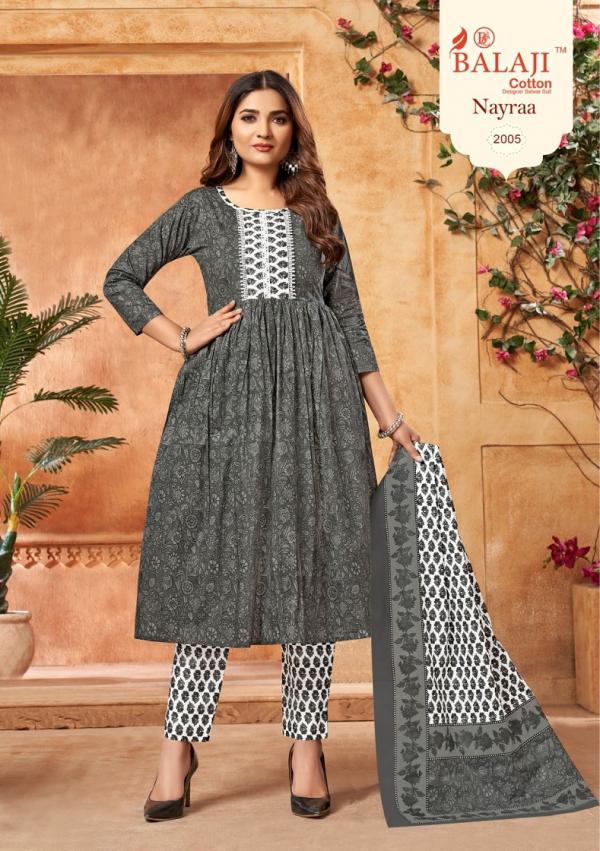 Balaji Nayraa Vol-2 – Nayra Cut Kurti With Pant Dupatta